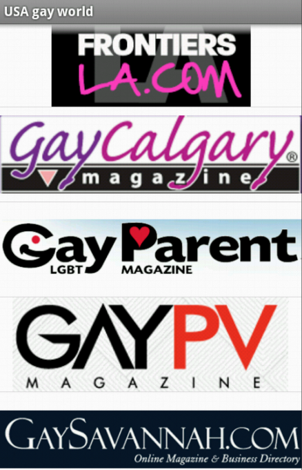 USA Gay World Screen 2