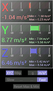 Accelerometer Monitor