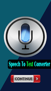 Speech To Text Converter