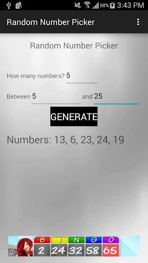 Random Number Picker