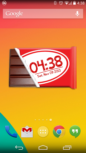 Kit Kat Clock - Zooper Widget