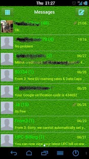 GreenStone Theme for GoSMS Pro Screenshots 0