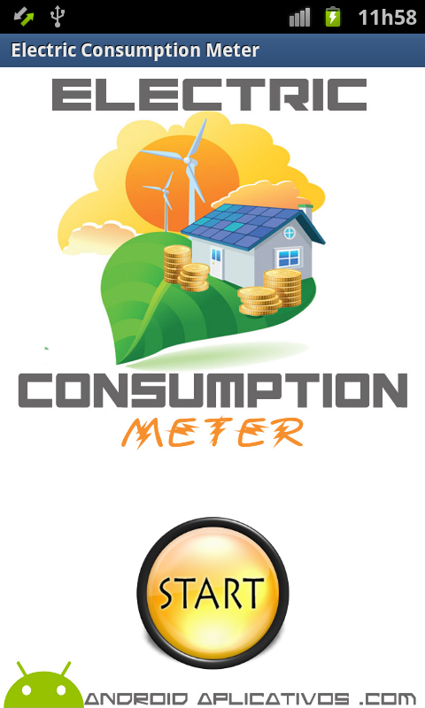 Energy Consumption Meter Full Screen 1