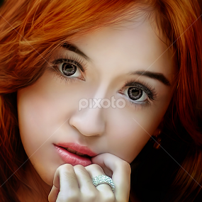 Dsf by Ahmad Fauzi - People Portraits of Women