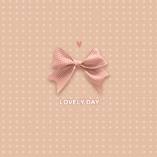 CUKI Theme Lovely pink ribbon LOGO-APP點子