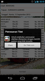 Info Tiket Kereta Api poster 4