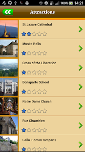 Autun Offline Map Guide - náhled