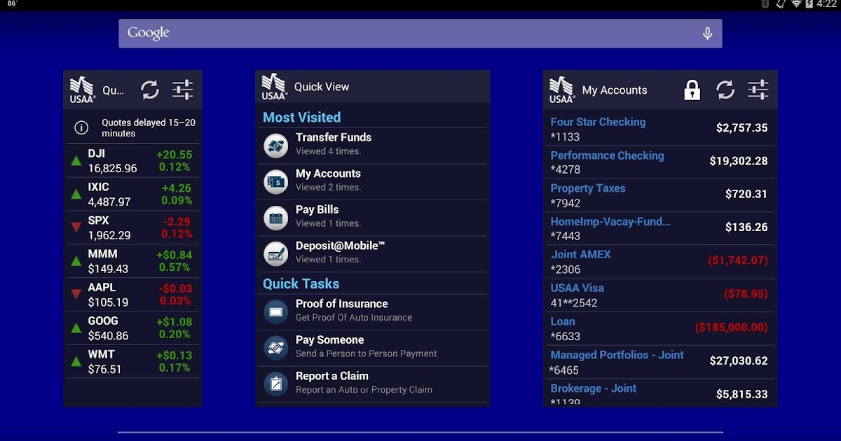  Can You Mobile Deposit A Money Order Usaa USAA Mobile Screenshot 