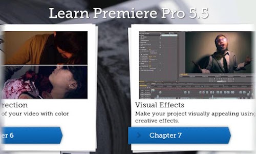 Android application Learn Premiere Pro 5.5 screenshort