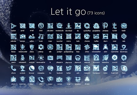 How to install Let it go Atom theme 1.0 mod apk for pc