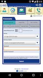 myCAMS Screenshots 7