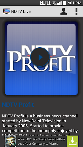 【免費音樂App】NDTV Live-APP點子