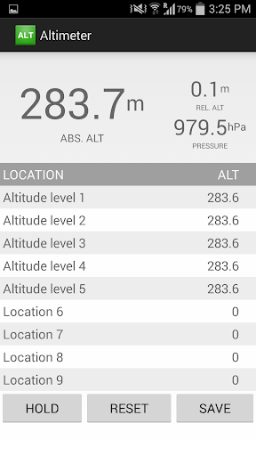 Altitude Meter