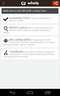 Free Download Whois® lookup tool APK for Android
