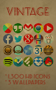 Icon Pack - Vintage - screenshot thumbnail