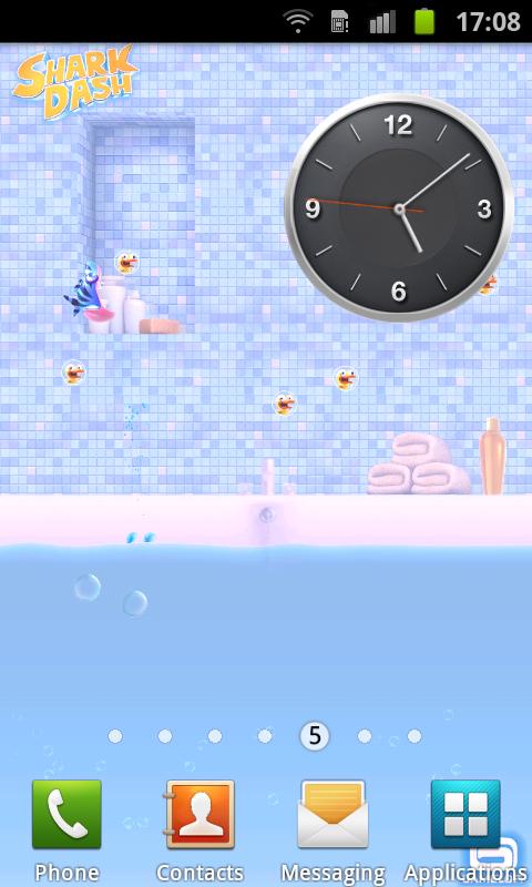 Shark Dash Live Wallpaper Screen 2
