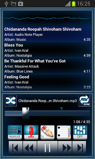Audio Note Player Trial