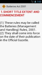 Batteries Act 2001 Screenshots 2