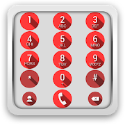 exDialer Iris Red theme 1.0 Icon