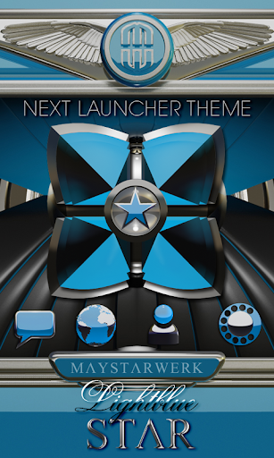 Next Launcher theme Star