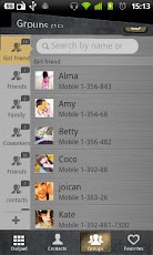 GO Contacts Metal theme