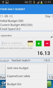 Your Daily Budget 2 Screenshots 2