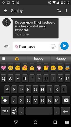 【免費個人化App】Black Love Emoji Keyboard-APP點子