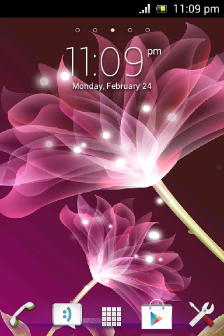 Pink Lotus Live Wallpaper