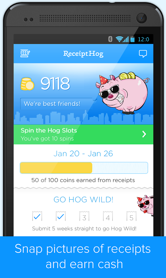Receipt Hog - Receipts to Cash - Android Apps on Google Play
