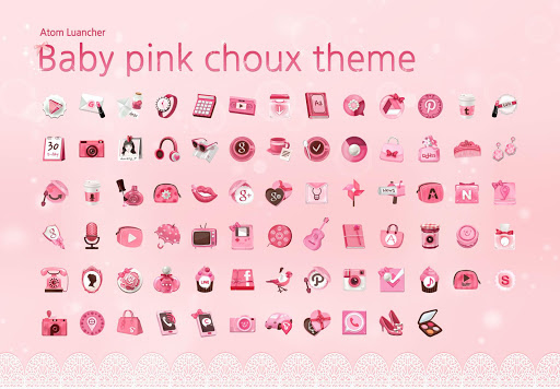 Baby Pink Choux Atom Theme