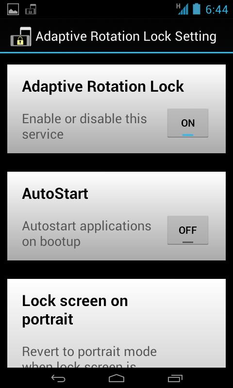 Rotation Lock Adaptive (Free)のおすすめ画像2