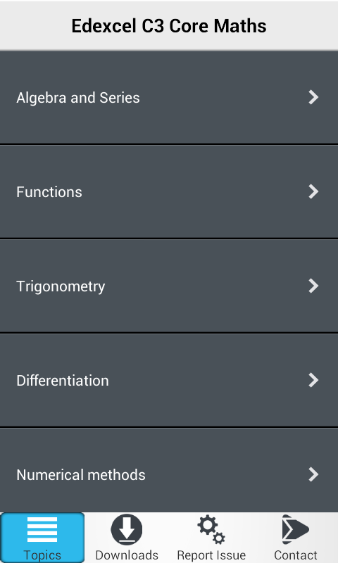 Edexcel C3 Screen 2
