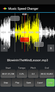Music Speed Changer Pro Screenshot