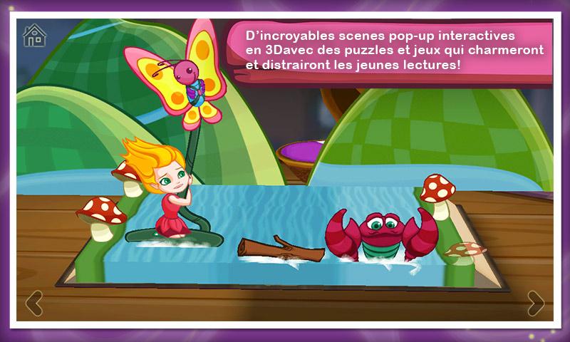 Android application StoryToys Thumbelina screenshort