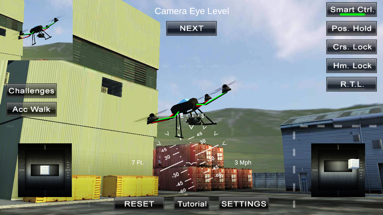   Quadcopter FX Simulator: captura de pantalla 