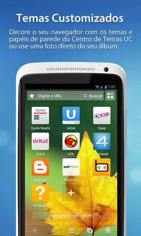 UC Browser - navegador - screenshot