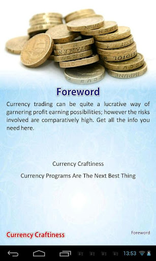 【免費財經App】Currency Craftiness-APP點子