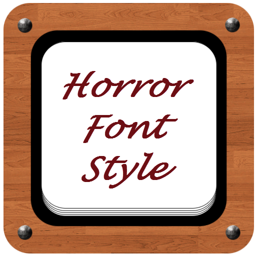 Horror Font Style 生產應用 App LOGO-APP開箱王