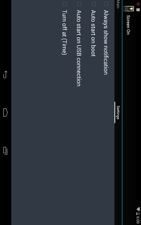 Screen On Full - screenshot