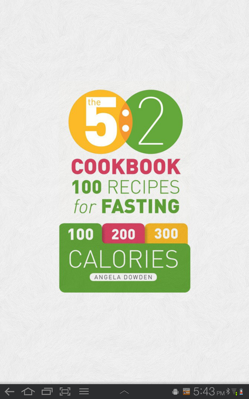 5:2 Fasting Diet Recipes Screen 1
