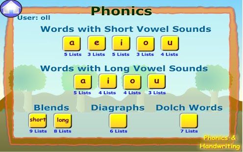 Phonics and HandWriting Screenshots 0