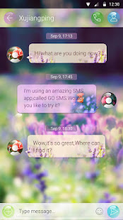 GO SMS PRO FLORID THEME(圖2)-速報App