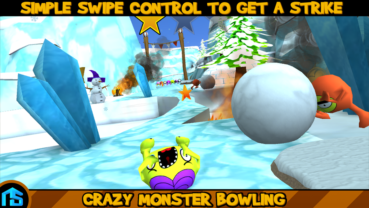 Crazy Monster Bowling - screenshot