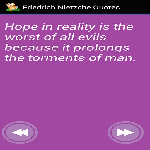 Friedrich Nietzche Quotes LOGO-APP點子