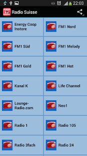 Switzerland Radios Screenshots 2