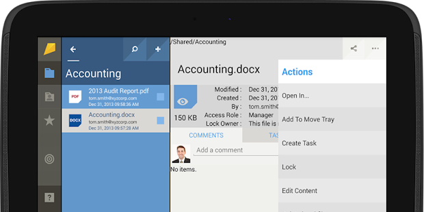 kiteworks for SECTOR Screenshots 0