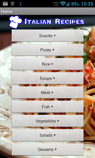 【免費書籍App】Italian Recipes-APP點子