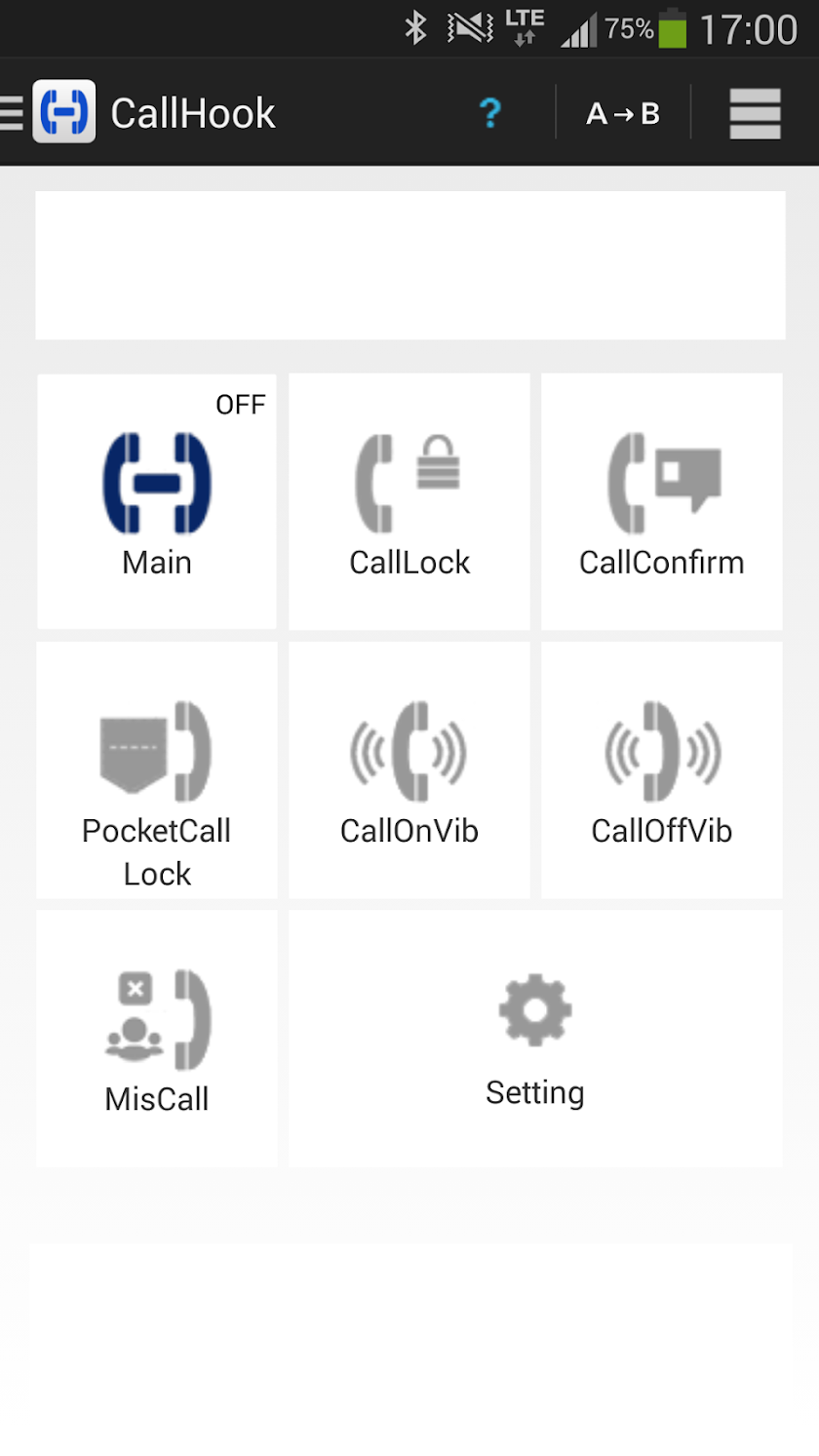 CallHook+ Screen 2