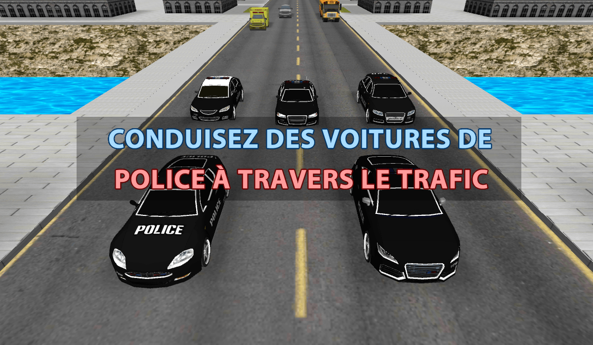 Android application Police Car Racer screenshort