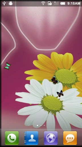 【免費個人化App】Butterfly Flower Livewallpaper-APP點子